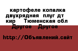 картофеле копалка двухрядная, плуг дт75, кир. - Тюменская обл. Другое » Другое   